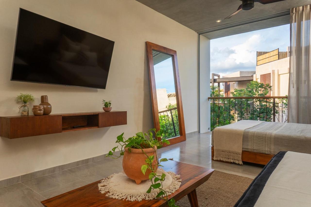 Private Pool And Roof Top For 3 In La Veleta 图卢姆 外观 照片